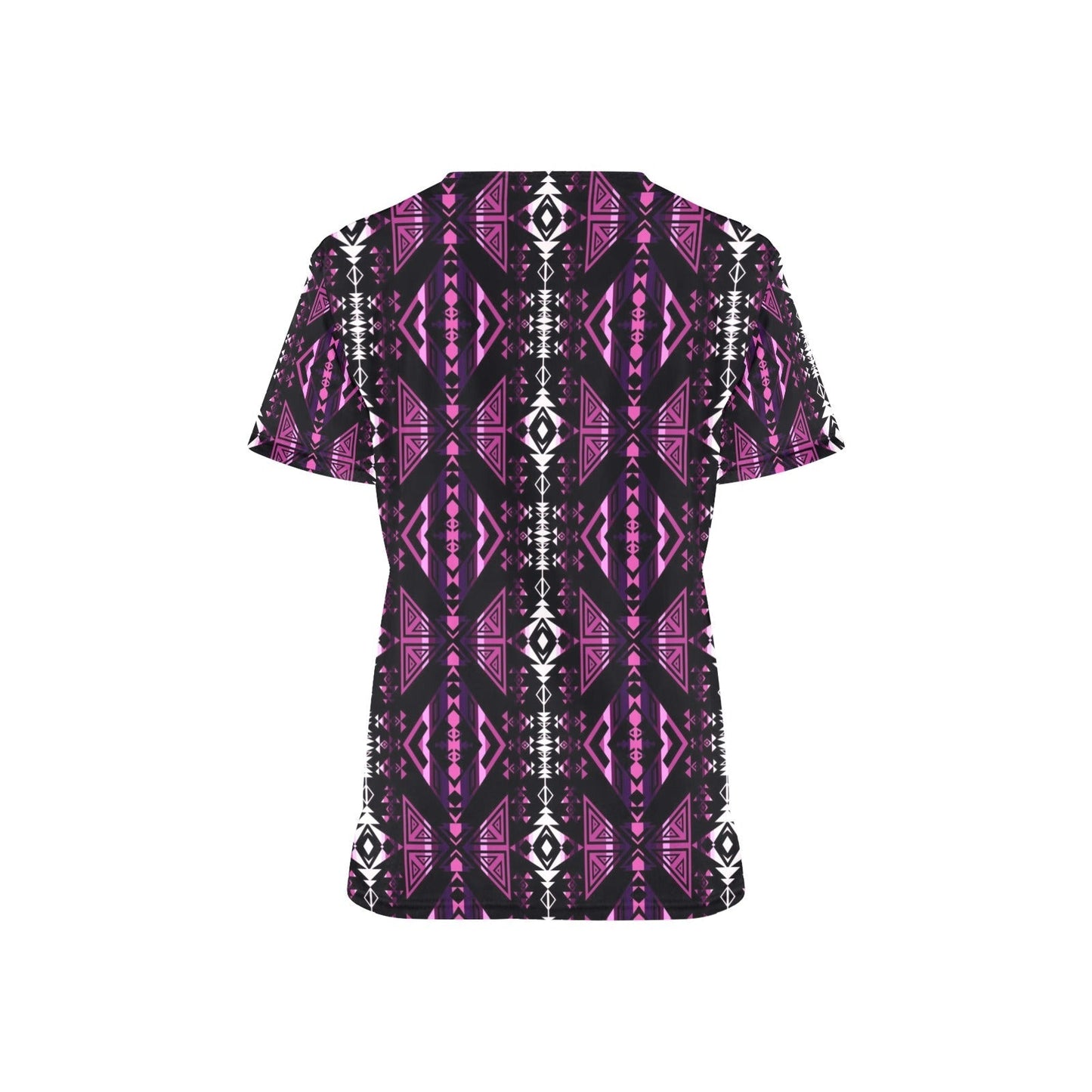 Upstream Expedition Moonlight Shadows All Over Print Scrub Top Scrub Top e-joyer