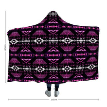 Load image into Gallery viewer, Upstream Expedition Moonlight Shadows Hooded Blanket 49 Dzine 
