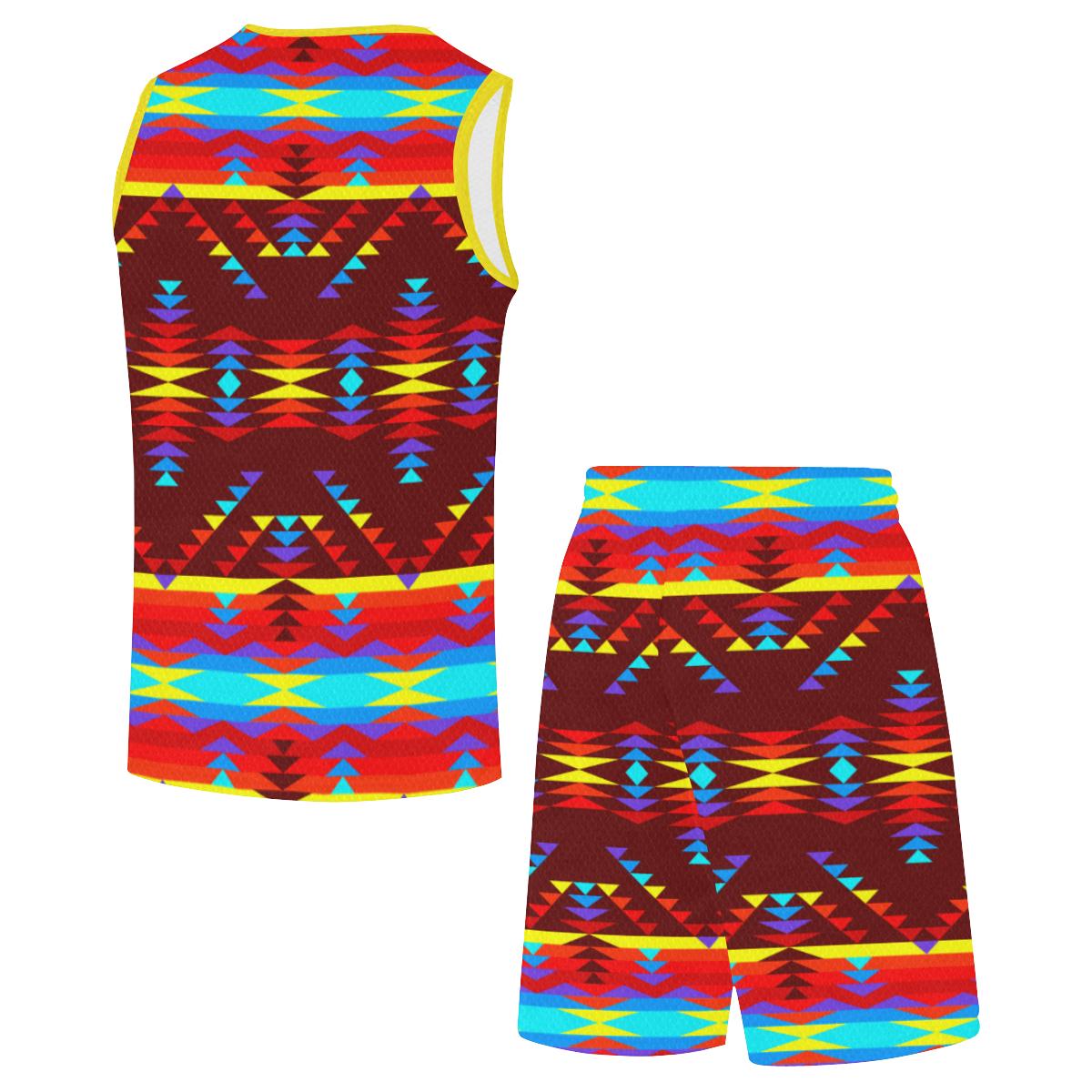 Visions of Lasting Peace All Over Print Basketball Uniform Basketball Uniform e-joyer