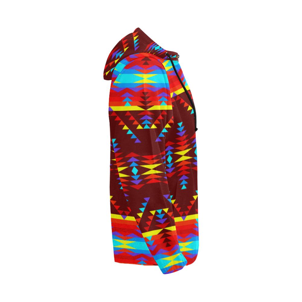 Visions of Lasting Peace All Over Print Full Zip Hoodie for Men (Model H14) All Over Print Full Zip Hoodie for Men (H14) e-joyer