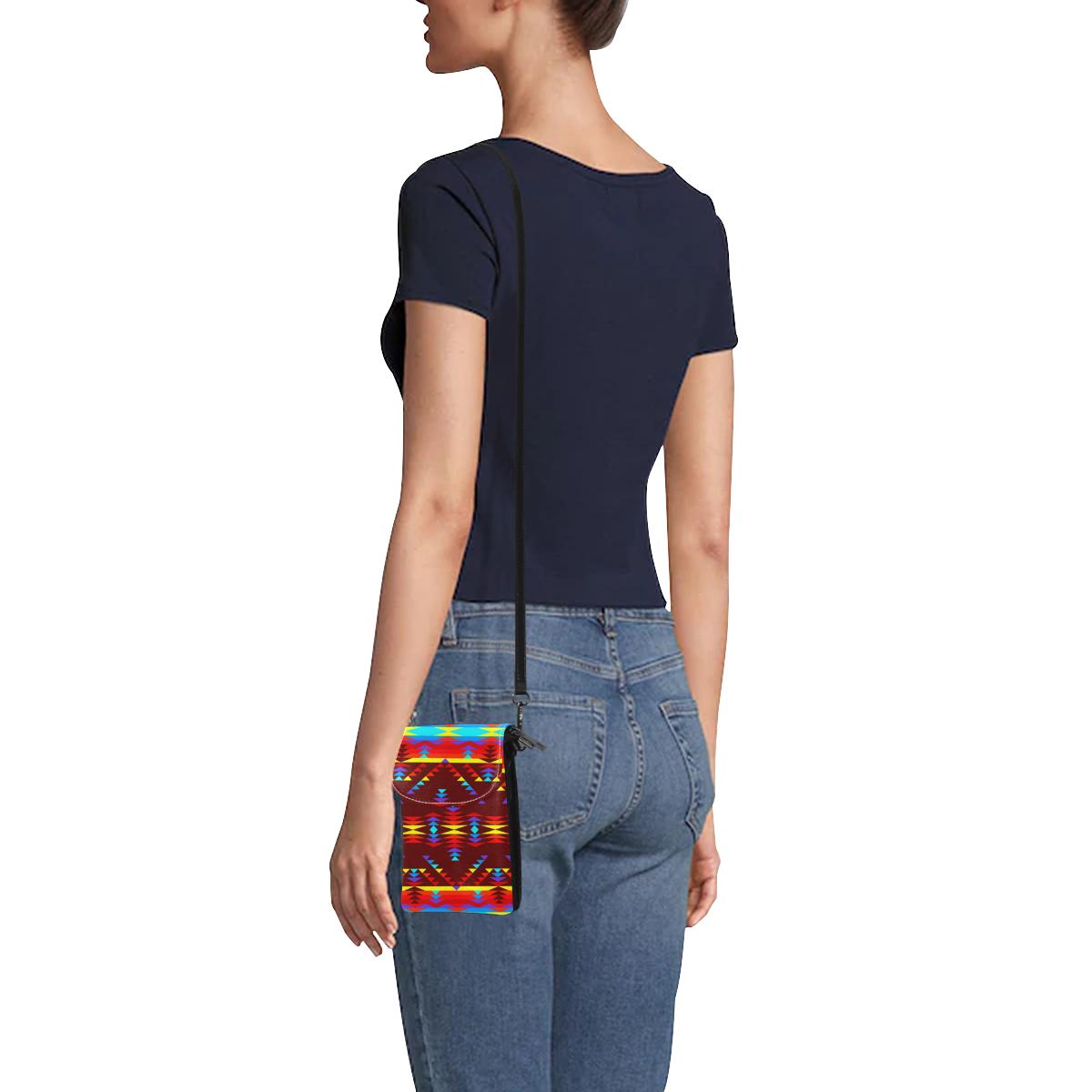 Visions of Lasting Peace Small Cell Phone Purse (Model 1711) Small Cell Phone Purse (1711) e-joyer