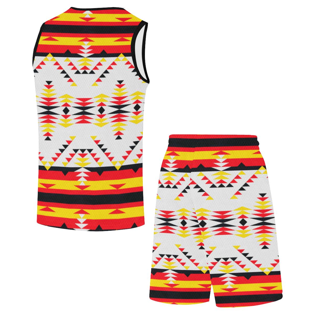 Visions of Peace Directions All Over Print Basketball Uniform Basketball Uniform e-joyer