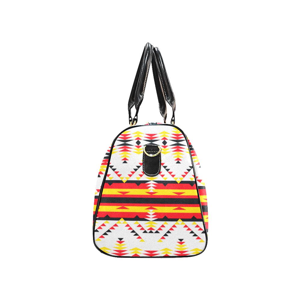 Visions of Peace Directions New Waterproof Travel Bag/Large (Model 1639) Waterproof Travel Bags (1639) e-joyer