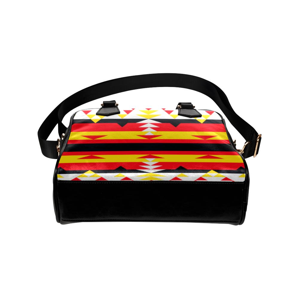 Visions of Peace Directions Shoulder Handbag (Model 1634) Shoulder Handbags (1634) e-joyer