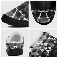 Load image into Gallery viewer, Writing on Stone Black and White Ikinnii Indoor Slipper 49 Dzine 
