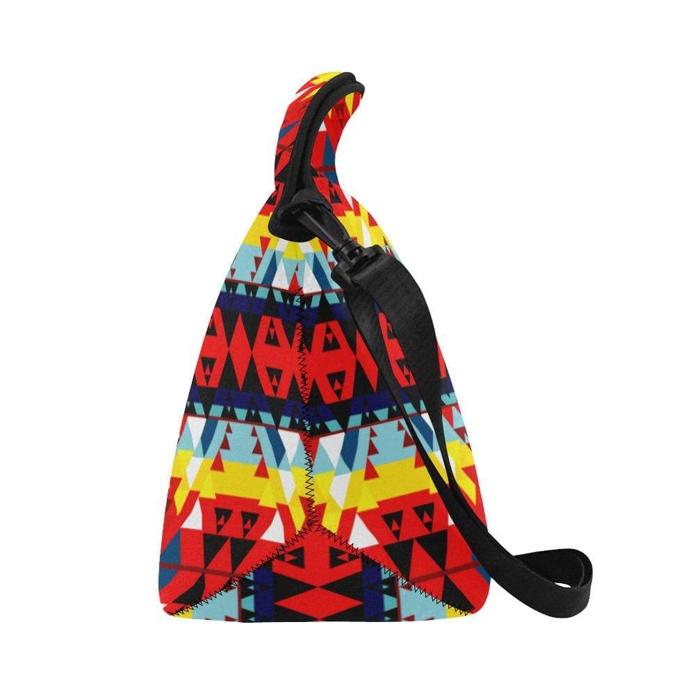 Writing on Stone Enemy Retreat Neoprene Lunch Bag/Large (Model 1669) Neoprene Lunch Bag/Large (1669) e-joyer