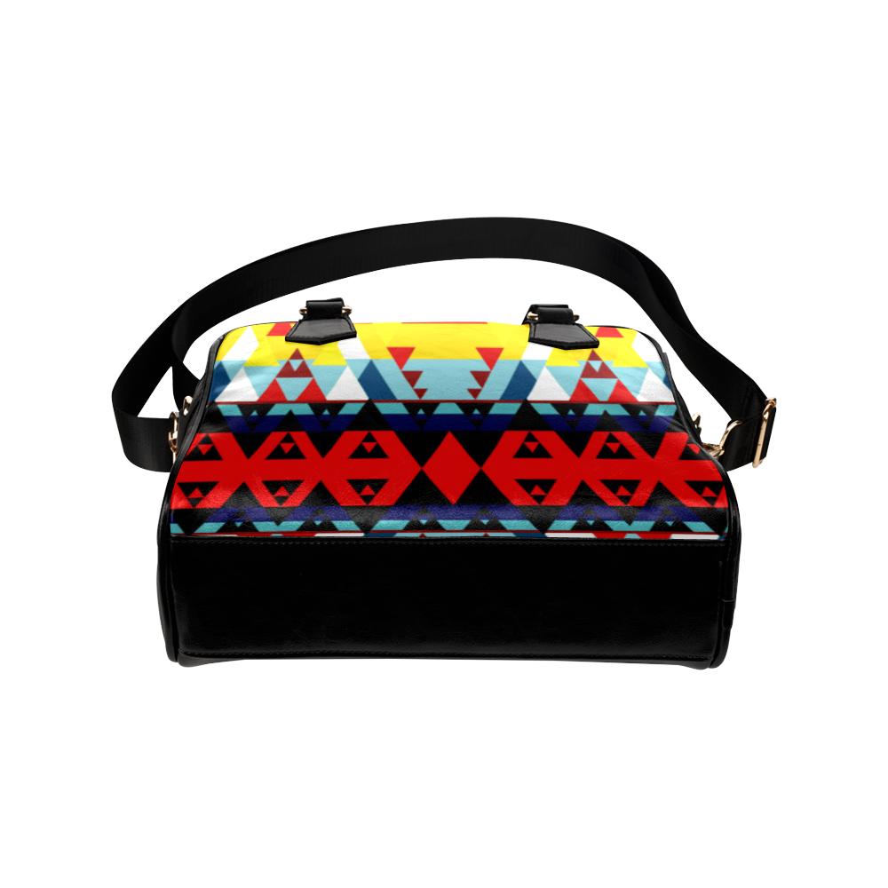 Writing on Stone Enemy Retreat Shoulder Handbag (Model 1634) Shoulder Handbags (1634) e-joyer