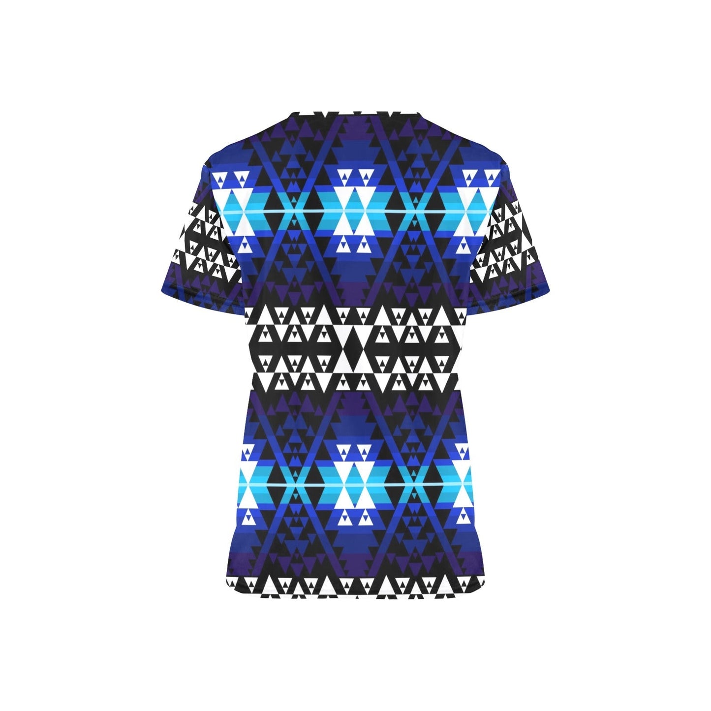 Writing on Stone Night Watch All Over Print Scrub Top Scrub Top e-joyer