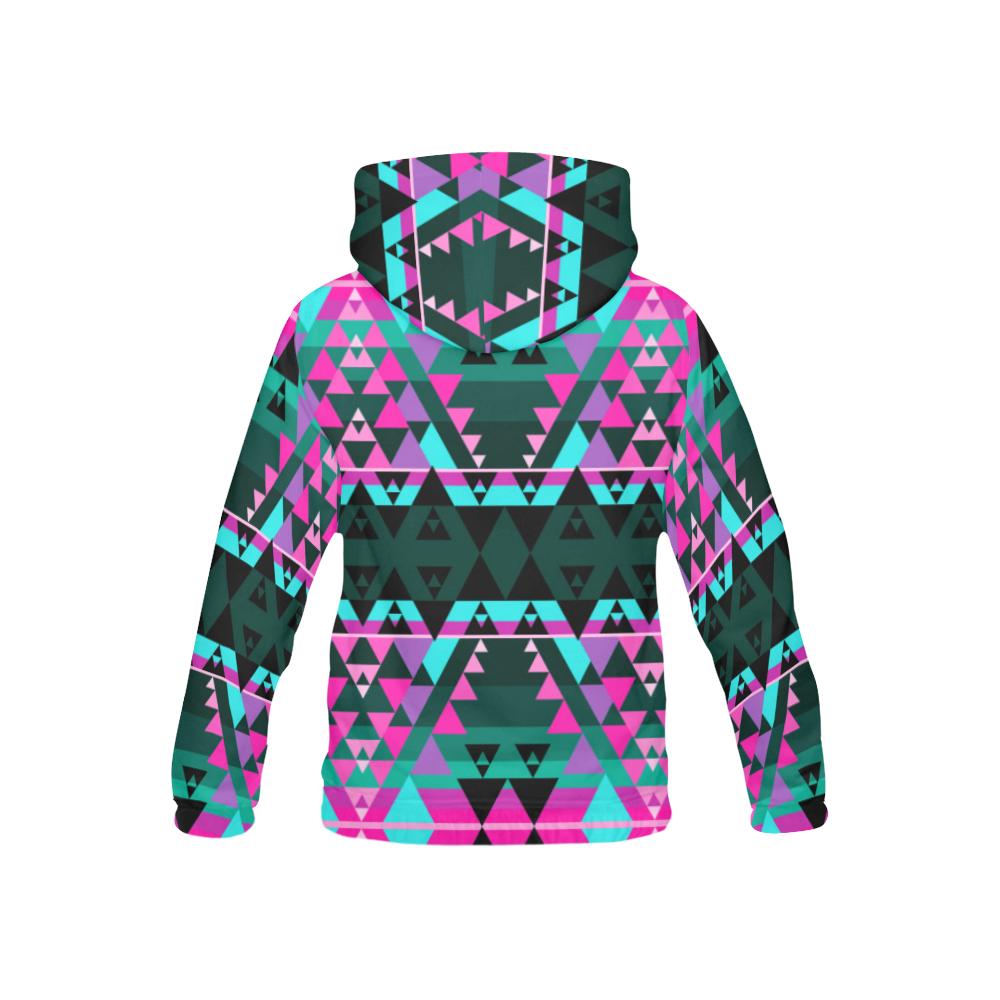 Writing on Stone Sunset All Over Print Hoodie for Kid (USA Size) (Model H13) All Over Print Hoodie for Kid (H13) e-joyer