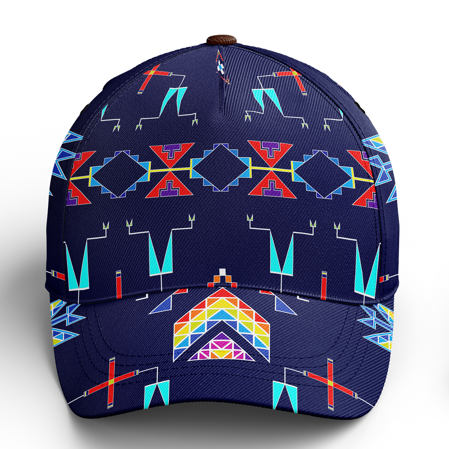 Rainy Chief Rainbow Night Lake Snapback Hat