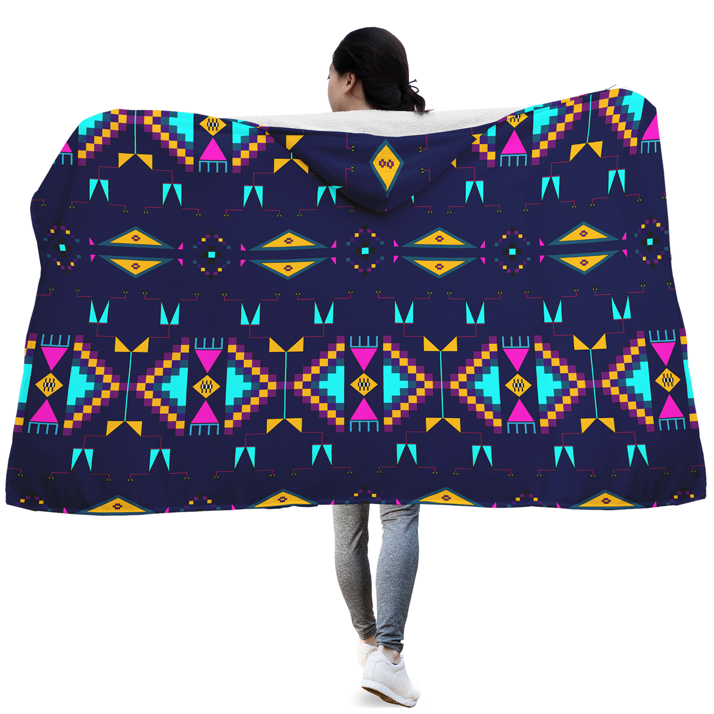 Rite of Passage Prairie Night Hooded Blanket