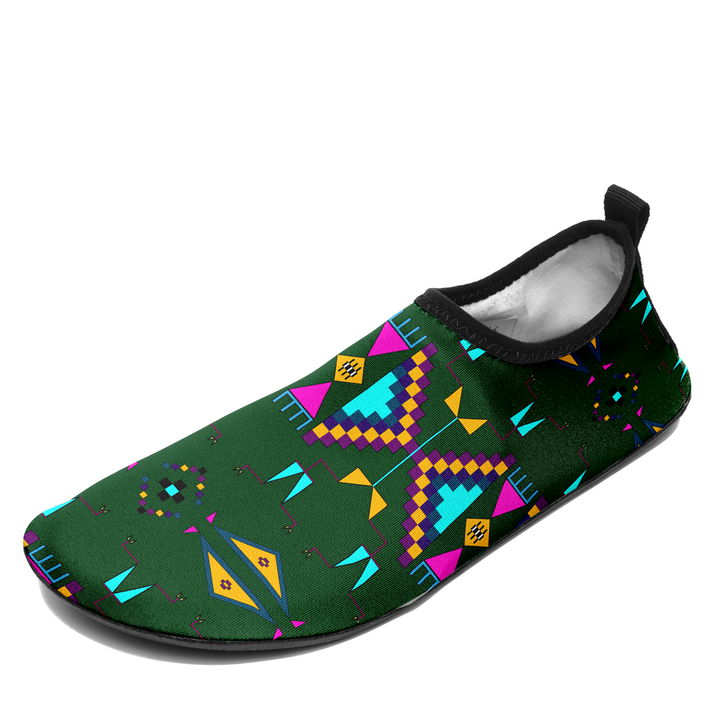 Rite of Passage Squash Blossom Kid's Sockamoccs Slip On Shoes