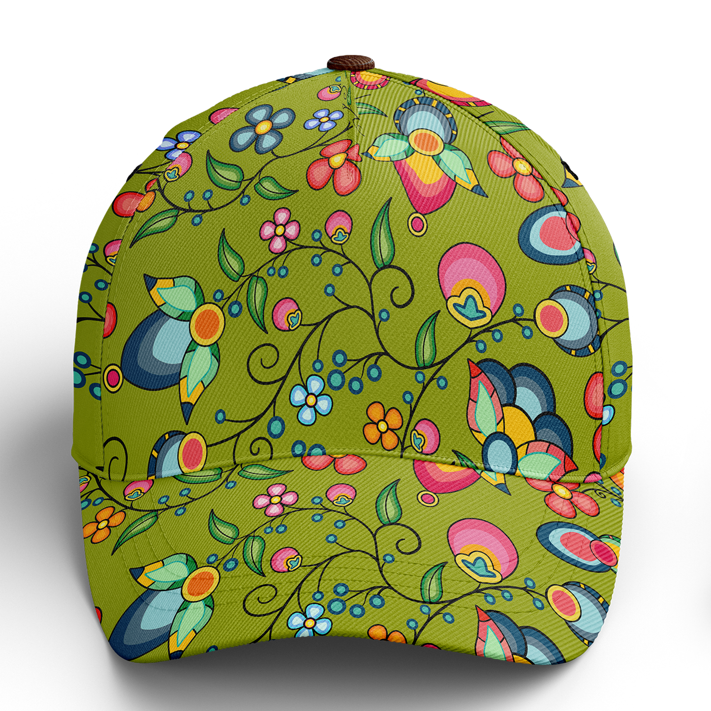 Floral Bounty Sweetgrass Snapback Hat