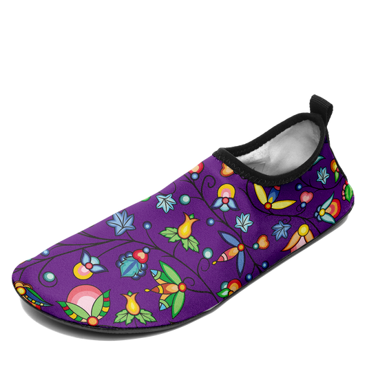 Prairie Plains Spirit Midnight Purple Kid's Sockamoccs Slip On Shoes