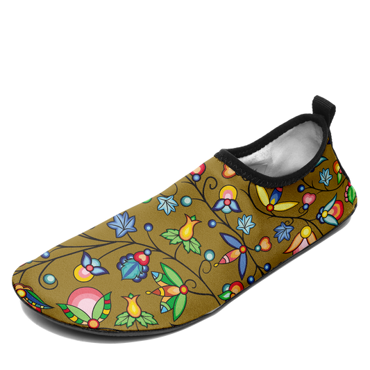 Prairie Plains Spirit Fall Leaves Kid's Sockamoccs Slip On Shoes