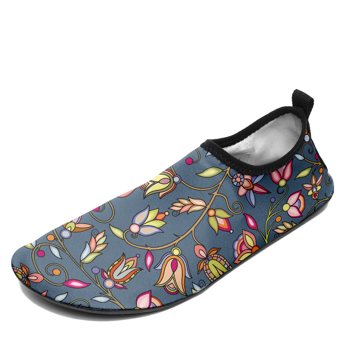 Buffalo Bloom Rainstorm Kid's Sockamoccs Slip On Shoes