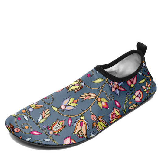 Buffalo Bloom Rainstorm Kid's Sockamoccs Slip On Shoes