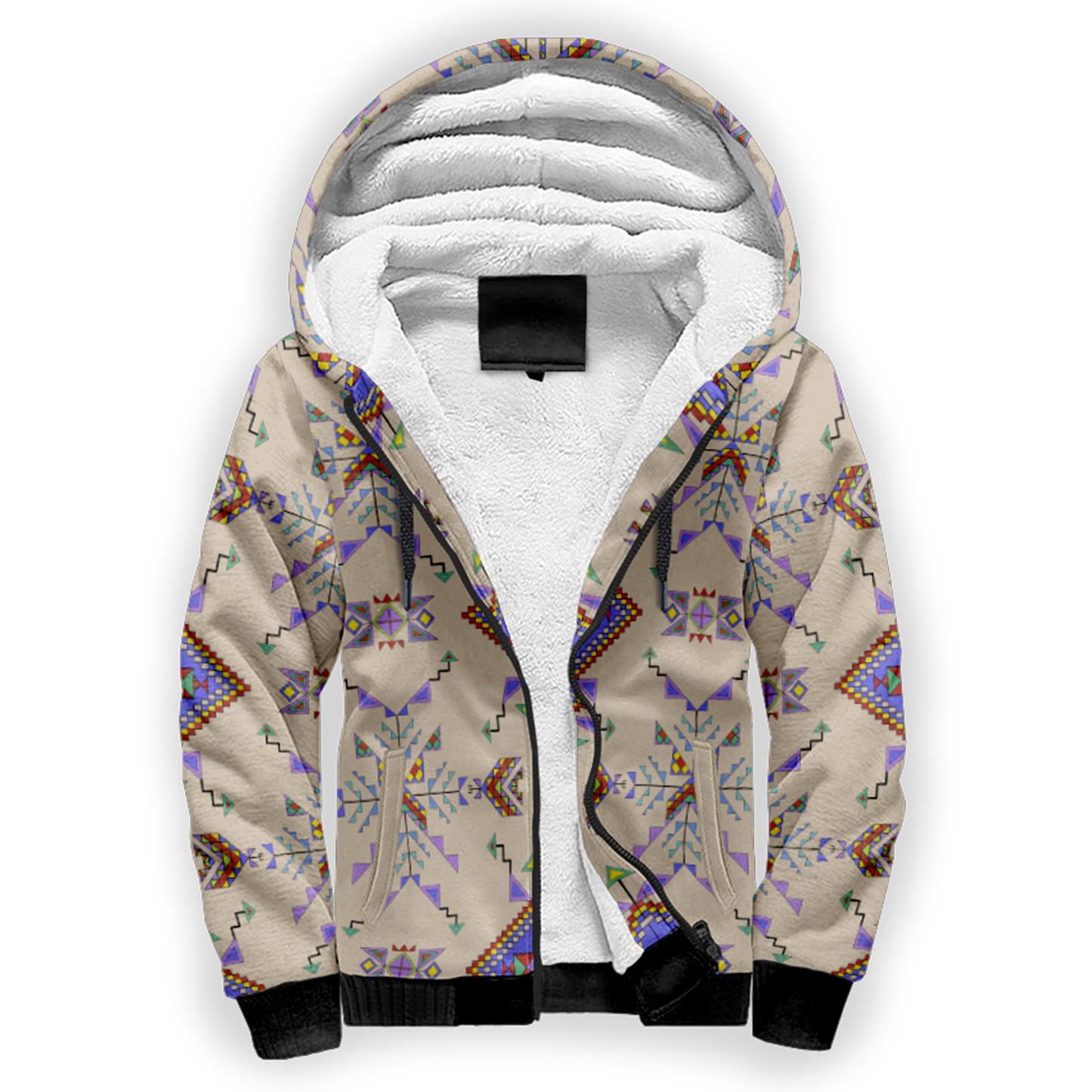 Buffalo Jump Hide Sherpa Hoodie