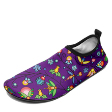 Load image into Gallery viewer, Prairie Plains Spirit Midnight Purple Sockamoccs
