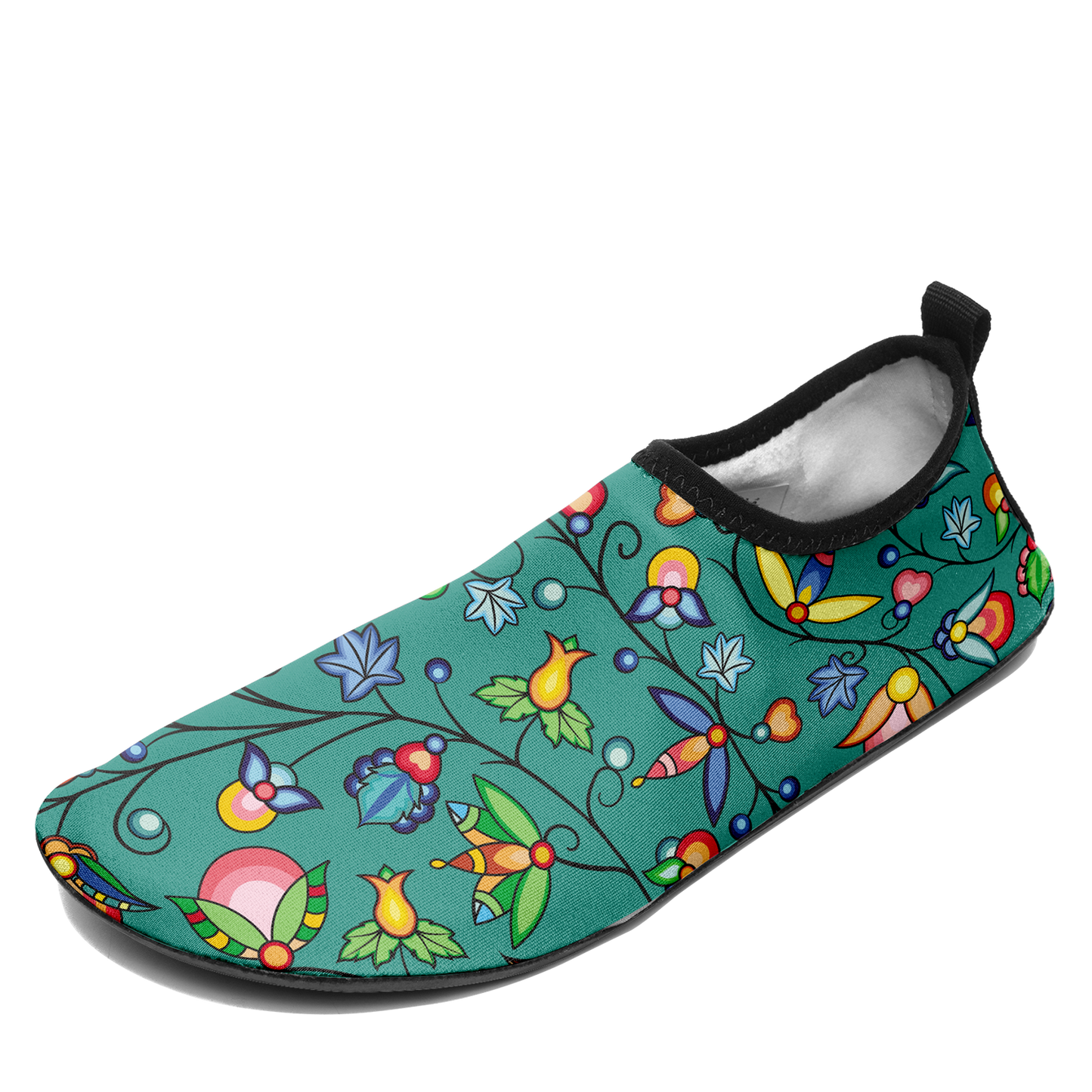 Prairie Plains Spirit Afternoon Sky Kid's Sockamoccs Slip On Shoes