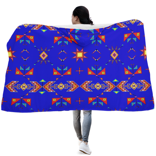 Scattered Generations Royal Hooded Blanket