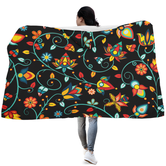 Thorny Path Hooded Blanket