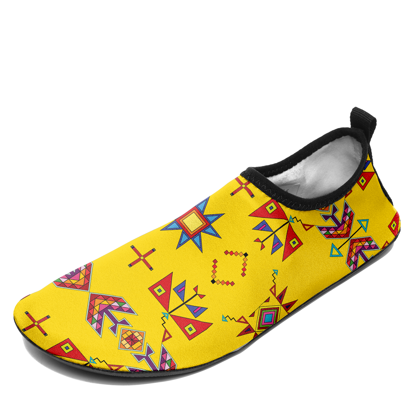 Scattered Generations Maize Kid's Sockamoccs Slip On Shoes