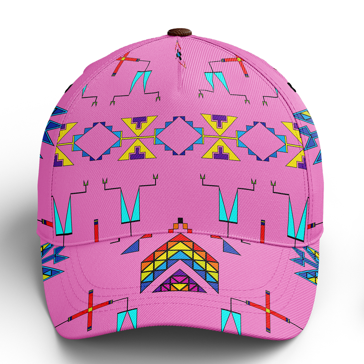 Rainy Chief Rainbow Blush Snapback Hat