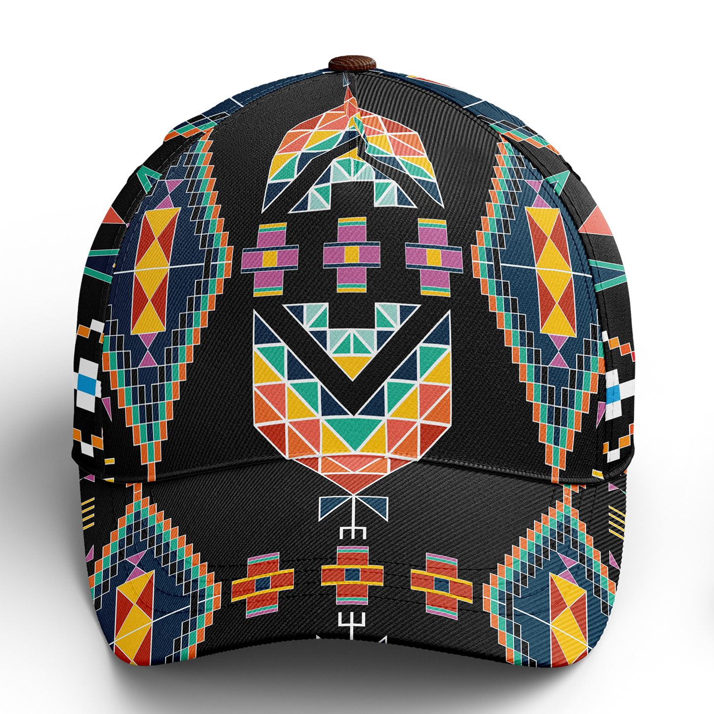 Travois Tipi Black Snapback Hat