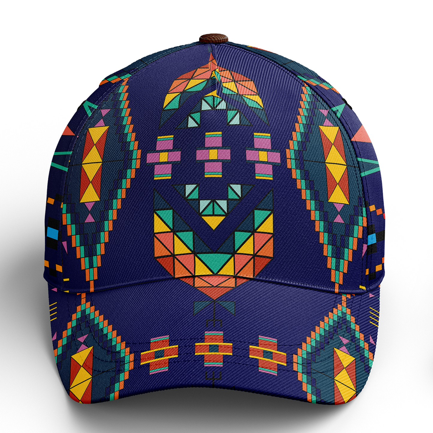 Travois Tipi Blue Snapback Hat