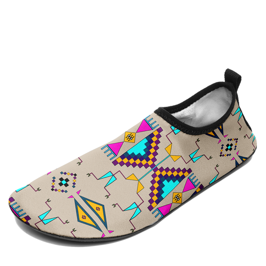 Rite of Passage Sand Kid's Sockamoccs Slip On Shoes