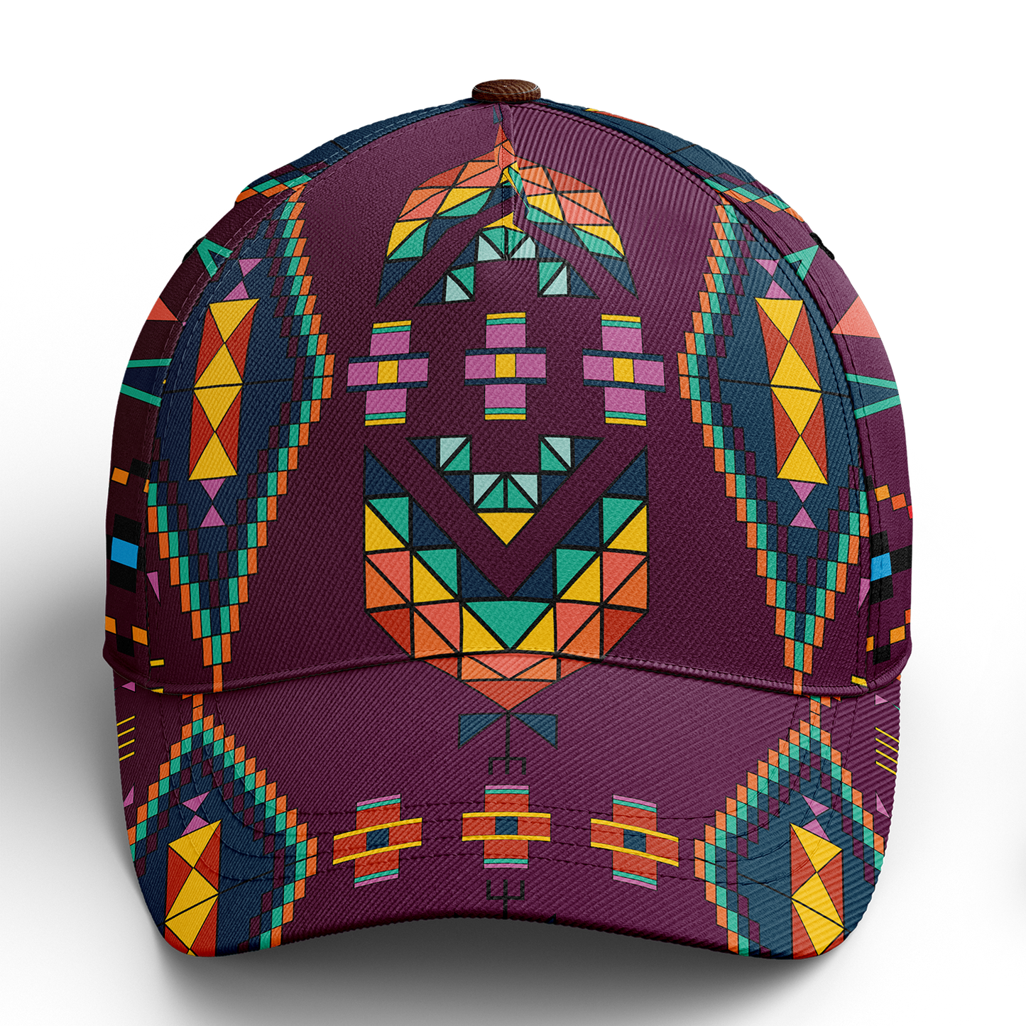 Travois Tipi Berry Snapback Hat