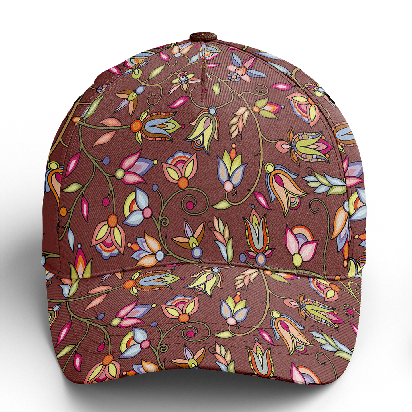 Buffalo Bloom Clay Snapback Hat