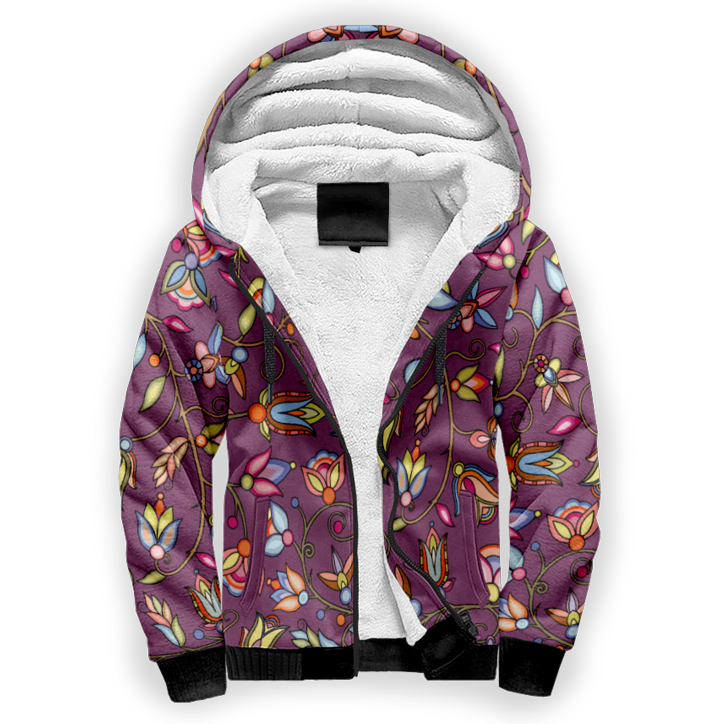 Buffalo Bloom Berry Bush Sherpa Hoodie