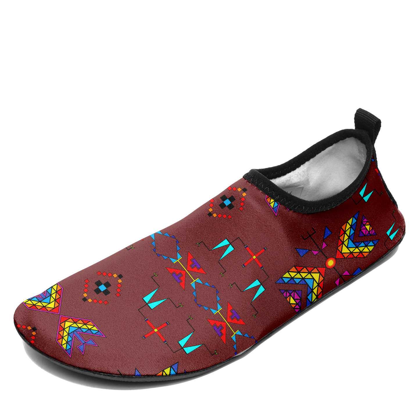 Rainy Chief Rainbow Earth Clay Kid's Sockamoccs Slip On Shoes