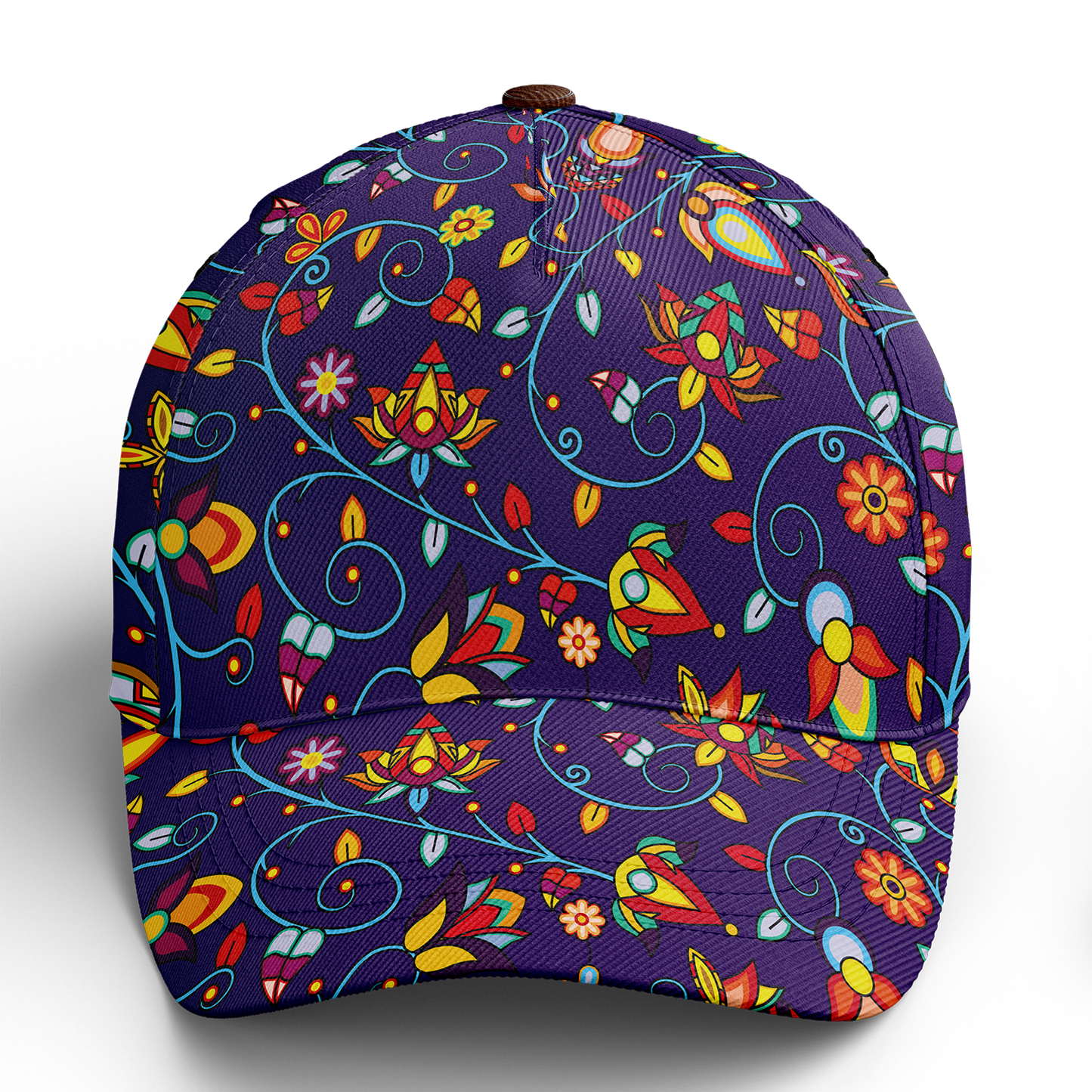 Thorny Path Blue Snapback Hat