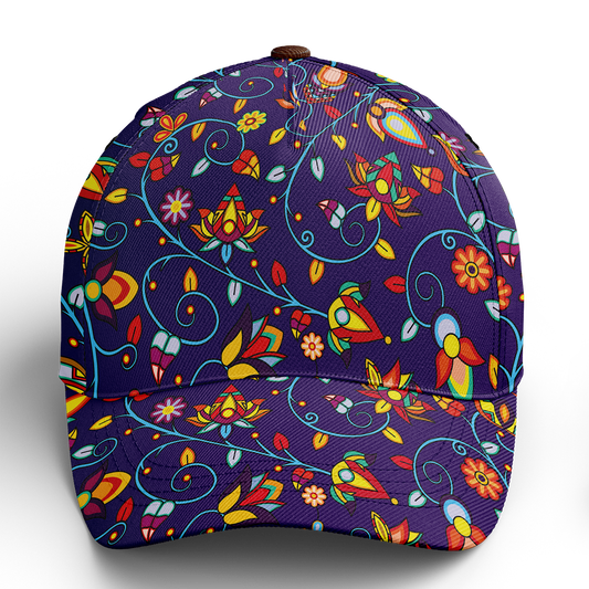 Thorny Path Blue Snapback Hat