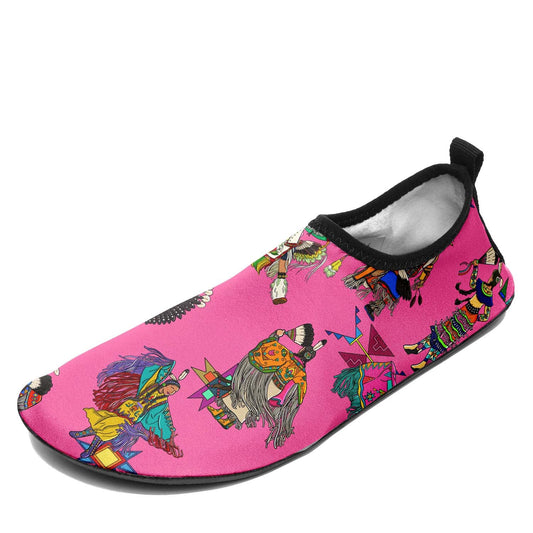 Grand Entry Dancers Pink Sockamoccs