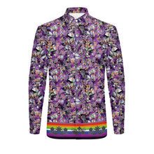 Load image into Gallery viewer, Culture in Nature Purple Men&#39;s Long Sleeve Dress Shirt
