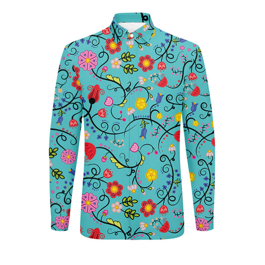 Nipin Blossom Sky Dress Shirt