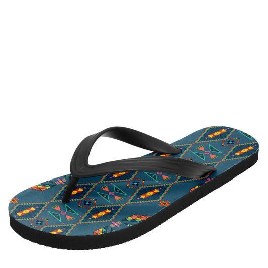 Travois Tipi Deep Lake Flip Flops
