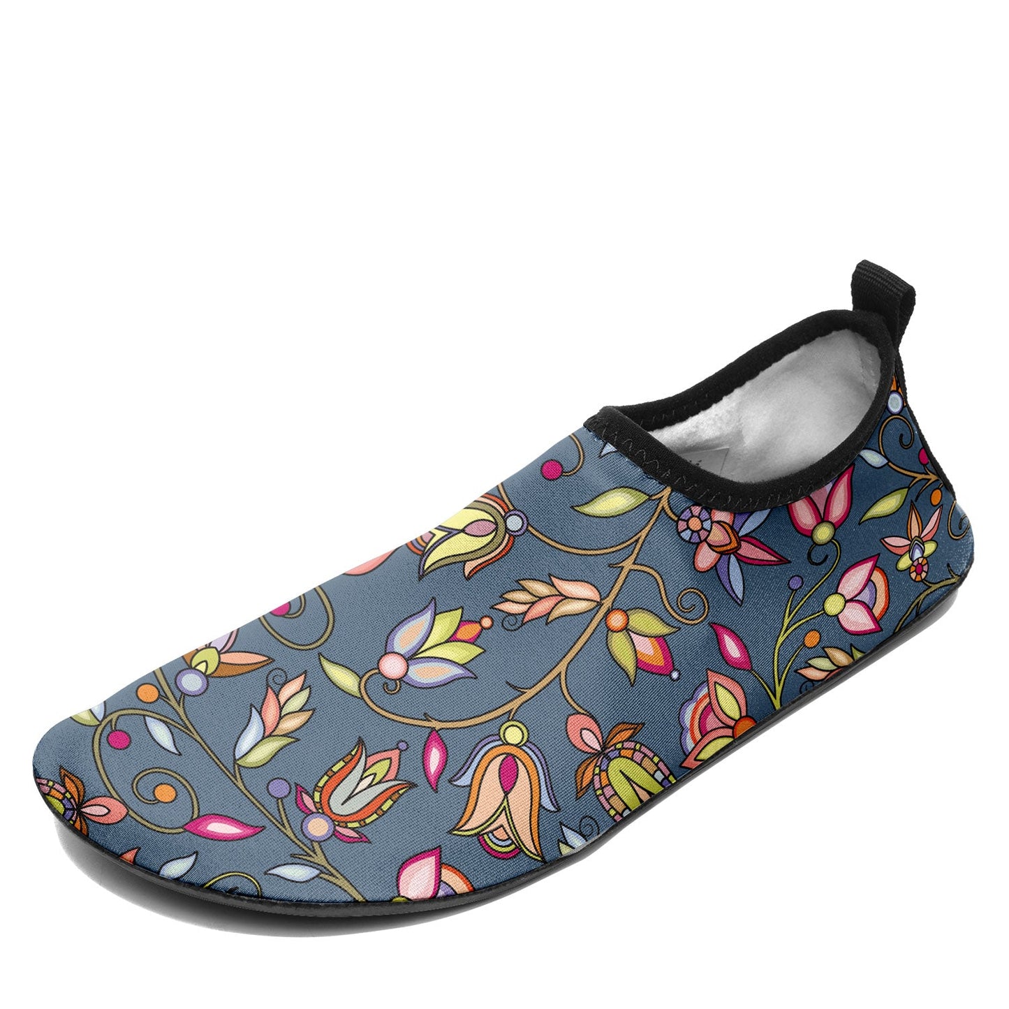 Buffalo Bloom Rainstorm Kid's Sockamoccs Slip On Shoes