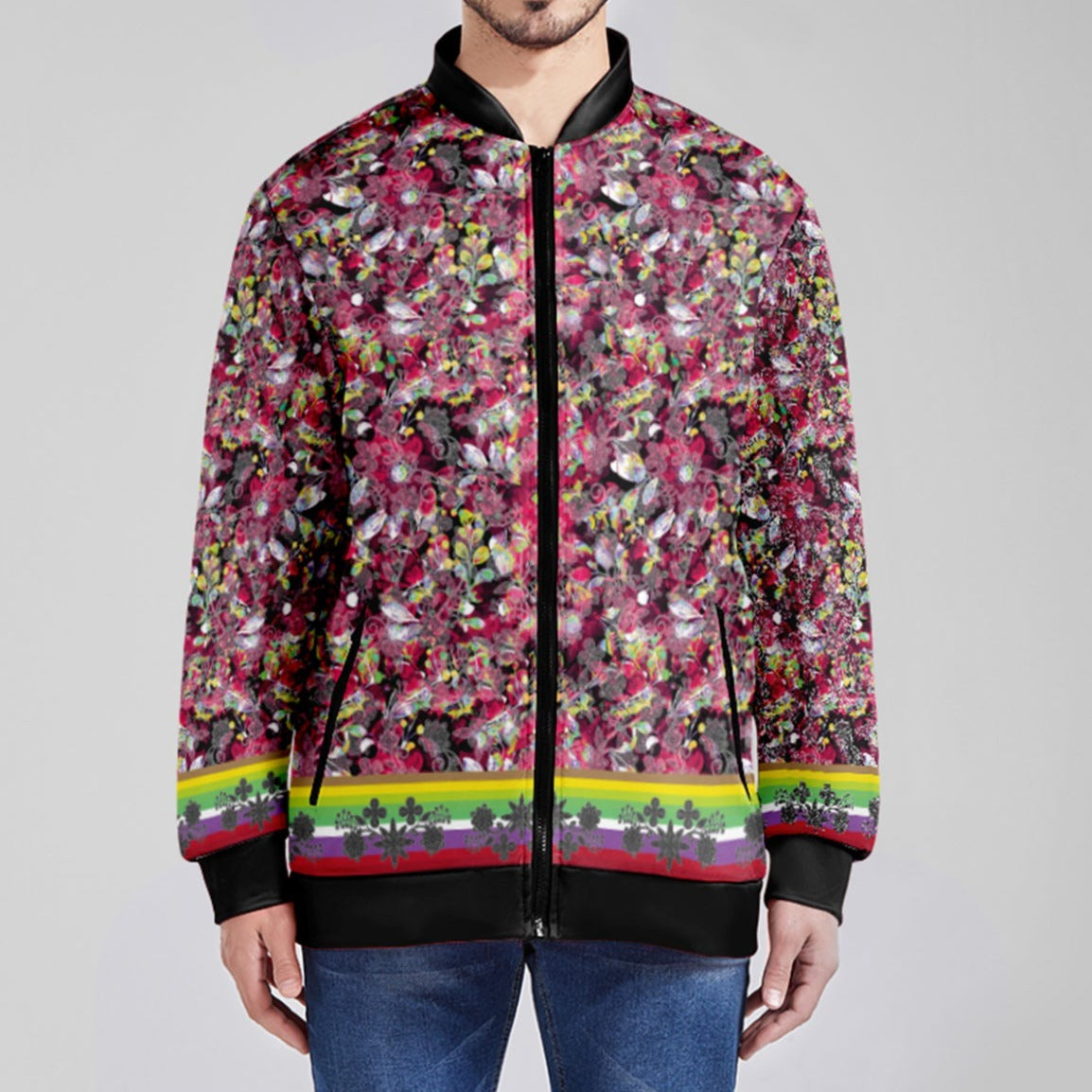 Culture in Nature Maroon Lightweight Jacket