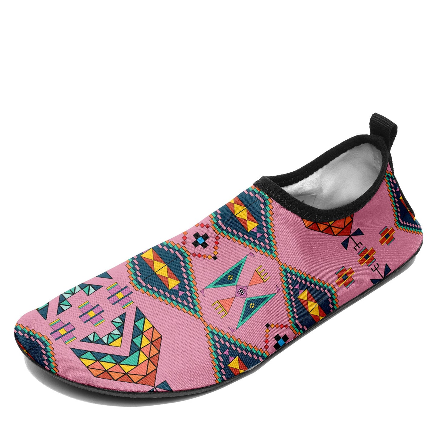 Travois Tipi Dusky Sunset Kid's Sockamoccs Slip On Shoes