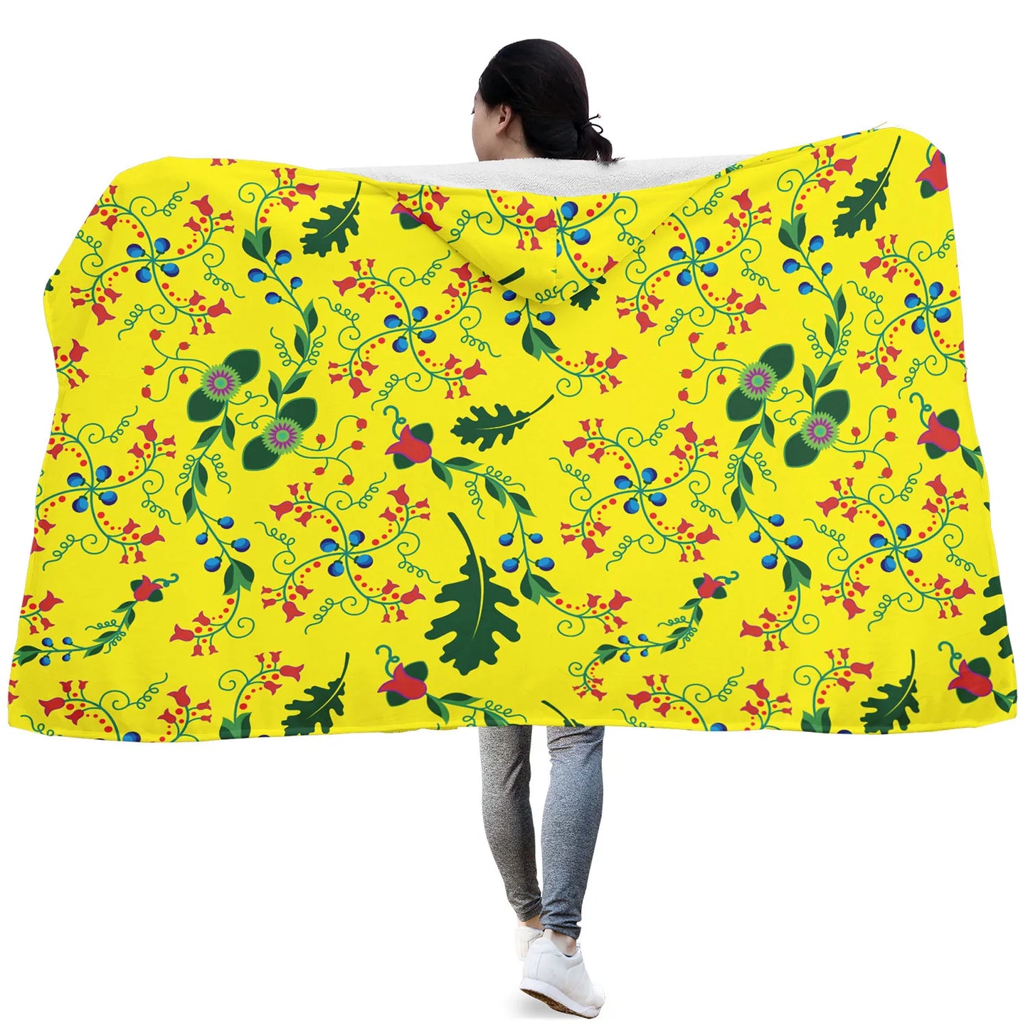 Vine Life Hooded Blanket