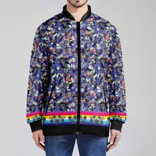 Load image into Gallery viewer, Culture in Nature Blue Zippered Collared Lightweight Jacket
