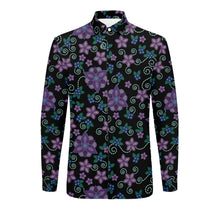 Load image into Gallery viewer, Berry Picking Men&#39;s Long Sleeve Dress Shirt
