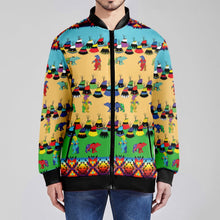 Load image into Gallery viewer, Bear Medicine Zippered Collared Lightweight Jacket
