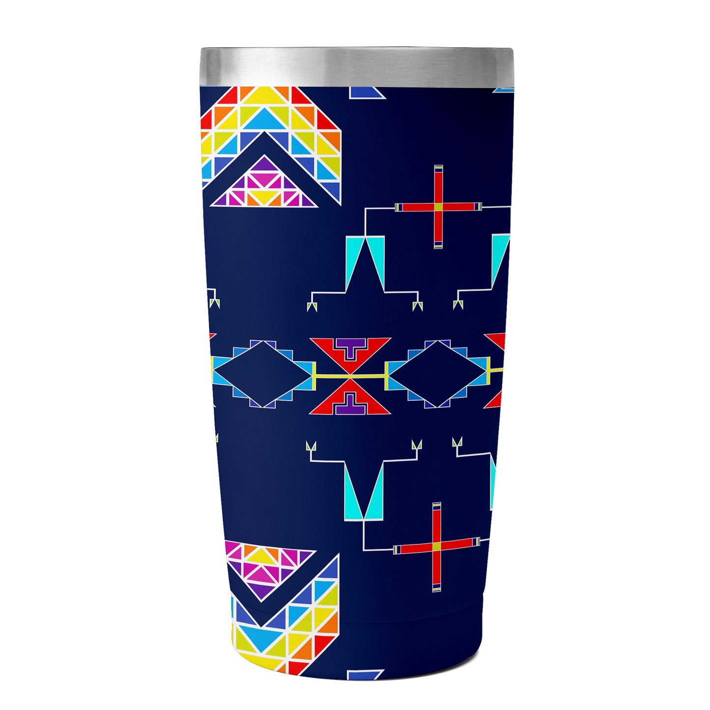 Rainy Chief Rainbow Night Lake 15OZ Tumbler