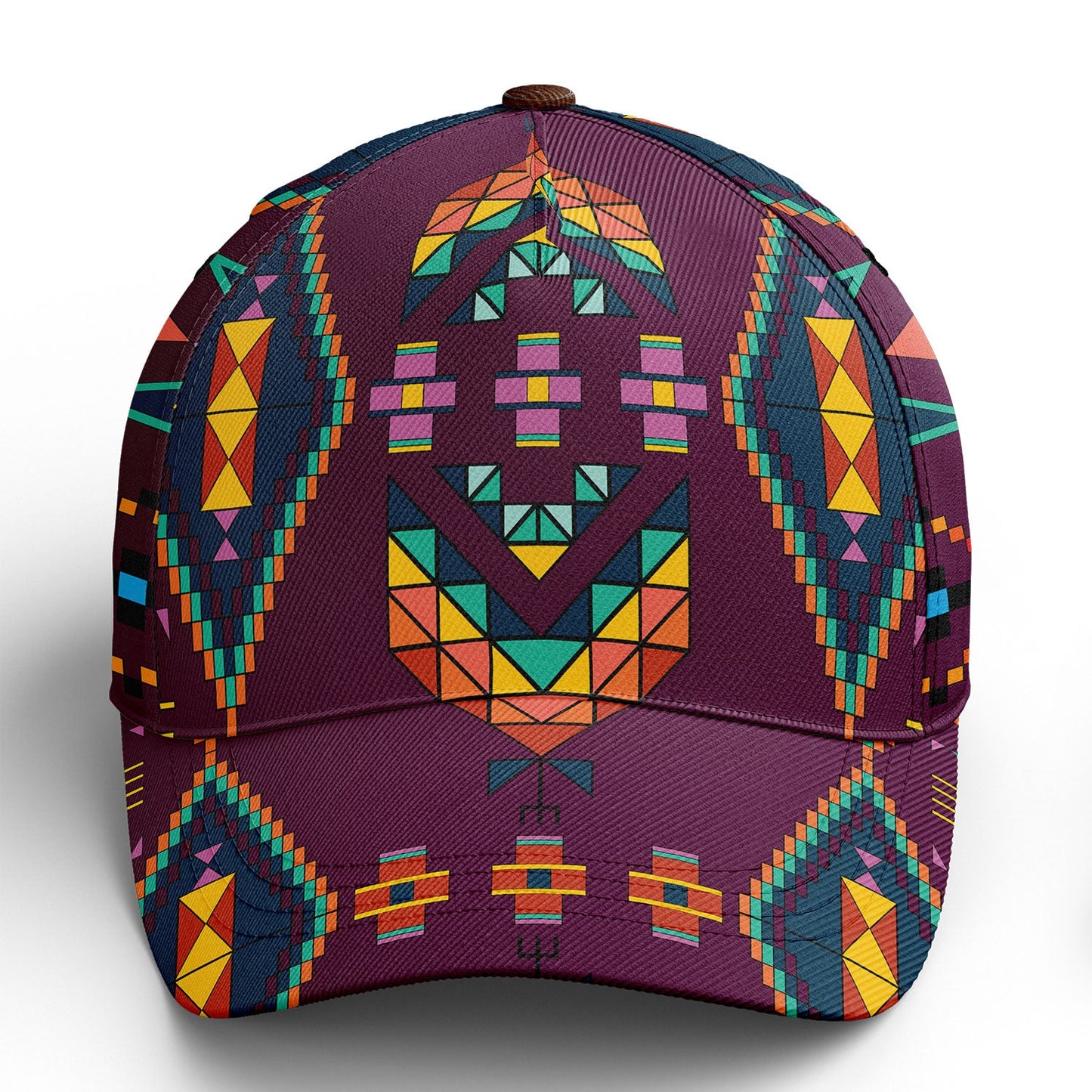 Travois Tipi Berry Snapback Hat